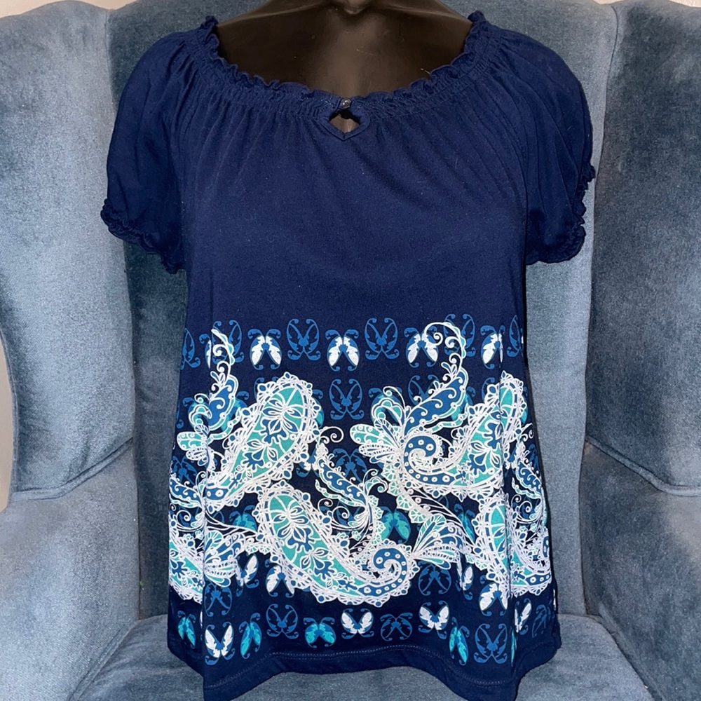 Faded Glory navy top